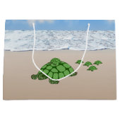 Terrapin Familie reizen Groot Cadeauzakje (Voorkant)