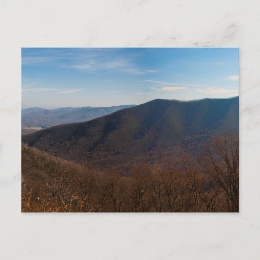 Terrapin Mountain in Autumn, Virginia Briefkaart (Voorkant)