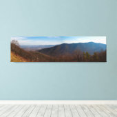 Terrapin Mountain in Autumn, Virginia Canvas Afdruk (Insitu (Houten vloer))