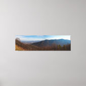 Terrapin Mountain in Autumn, Virginia Canvas Afdruk (Voorkant)