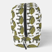 Terrapin (patroon wit) - Dopp Kit Toilettasje (Rechts)