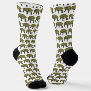 Terrapin (patroon wit) - Premium Socks Sokken