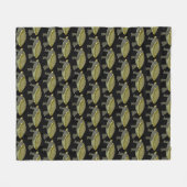 Terrapin (pattern blanket) - Fleece Blanket Deken (Voorkant (Horizontaal))