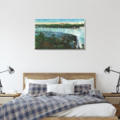 Terrapin Point Uitzicht van Canadese Herfsten Canvas Afdruk (Insitu (Slaapkamer))