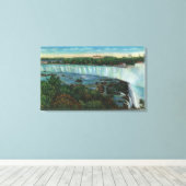 Terrapin Point Uitzicht van Canadese Herfsten Canvas Afdruk (Insitu (Houten vloer))