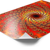 Terrapin Spin Fractal Art Foto Afdruk (Hoek)