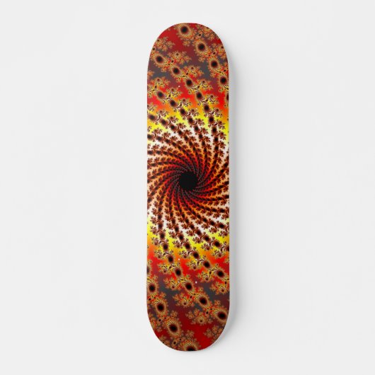 Terrapin Spin Fractal Art Persoonlijk Skateboard (Voorkant)