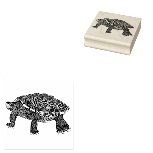 Terrapin - Stamp Rubberstempel (Gestempeld)