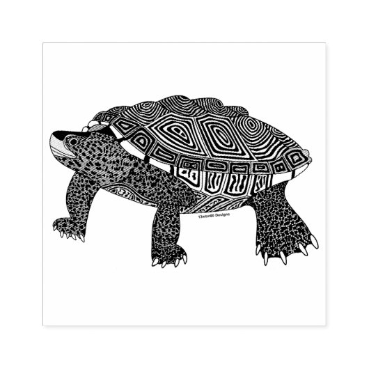 Terrapin - Stamp Rubberstempel (Afrduk)