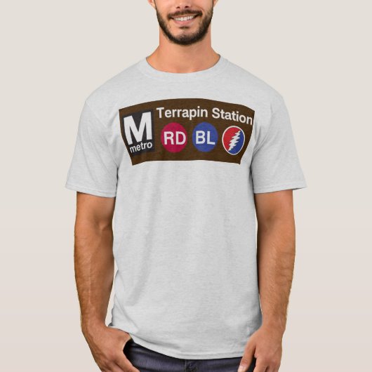 Terrapin Station Metrohalte T-shirt (Voorkant)