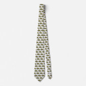 Terrapin (white) - Neck Tie Stropdas (Voorkant)