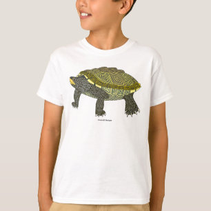 Terrapin (wit) - Basic T-shirt voor jongens