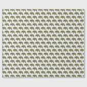 Terrapin (wit) - Inpakpapier (Vlak)
