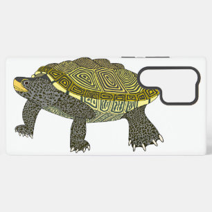 Terrapin (wit) - Samsung Phone Hoesje Samsung Galaxy Hoesje