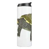 Terrapin (wit) - Thermische Tumbler Thermosbeker (Gedraaid links)