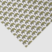 Terrapin (wit) - Tissuepapier (Detail)