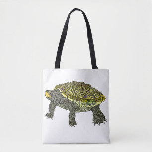 Terrapin (wit) - Tote Tas