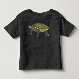 Terrapin (zwart) - Peuter T-shirt