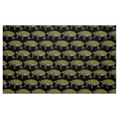 Terrapin (zwart) - Polyester Weave Stof (Fat Quarter)