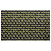 Terrapin (zwart) - Polyester Weave Stof (Yard (91,4 cm))
