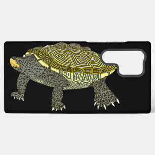 Terrapin (zwart) - Samsung Phone Case Galaxy Hoesje