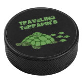 Terrapins Hockey Puck (3/4)
