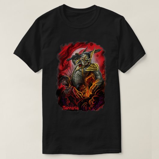 Terraria Blood Moon T-shirt (Design voorkant)