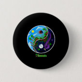 Terraria Night And Day T Shirt Ronde Button 5,7 Cm (Voorkant)