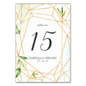 Terrarium | Aangepaste Kaart tabelnummer (Achterkant)