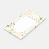 Terrarium Botanical Personalized Post-it® Notes (Schuin)