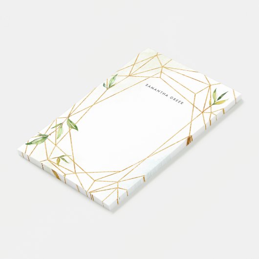 Terrarium Botanical Personalized Post-it® Notes (Schuin)