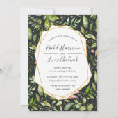 Terrarium bruiloft uitnodiging (Voorkant)