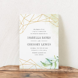 Terrarium bruiloft uitnodiging