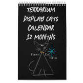 Terrarium Display Cat Calendar Kalender (Hoes)