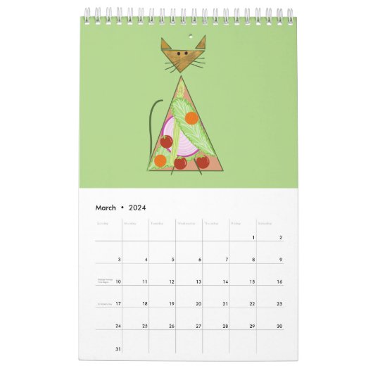 Terrarium Display Kat Kalender (Mar 2024)