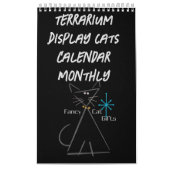 Terrarium Display Kat Kalender (Hoes)