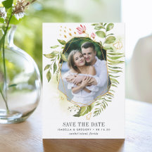 Terrarium | Foto Save the Date Kaart