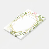 Terrarium Lijst | Gepersonaliseerd Post-it® Notes (Schuin)