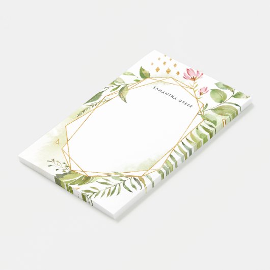 Terrarium Lijst | Gepersonaliseerd Post-it® Notes (Schuin)