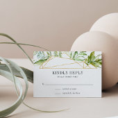 Terrarium RSVP-kaart RSVP Kaartje