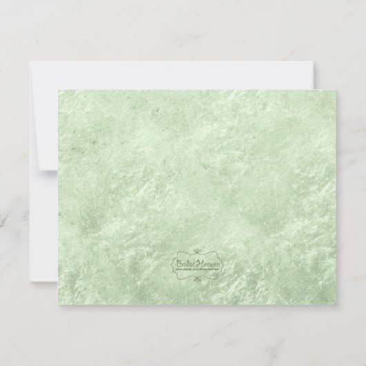 Terrarium Succulent Bruiloft RSVP & Accommodaties (Achterkant)