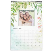 Terrarium Waterverf Botanisch | 12 Foto Kalender (Jan 2026)