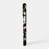 Terrarium Waterverf Botanische Patroonmonogram iPhone 16 Hoesje (Linkerkant)