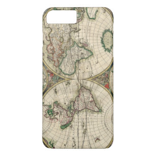 Terrarum Orbis Tabula iPhone 8/7 Plus Hoesje