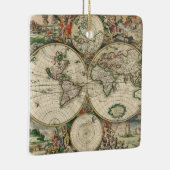 Terrarum Orbis Tabula Keramisch Ornament (Rechts)