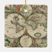 Terrarum Orbis Tabula Keramisch Ornament (Achterkant)