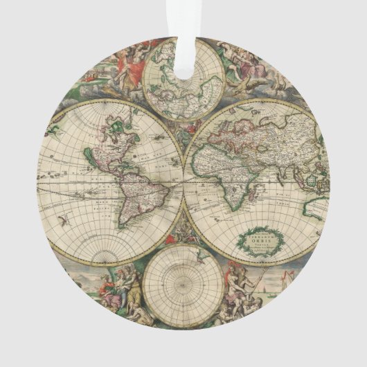 Terrarum Orbis Tabula Ornament (achterkant)