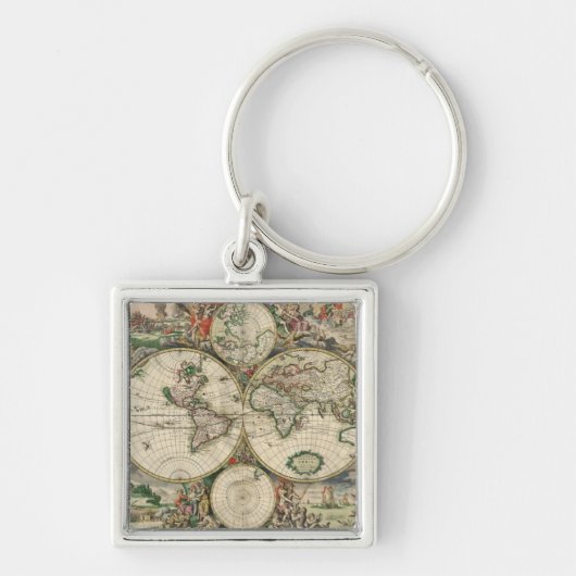 Terrarum Orbis Tabula Sleutelhanger (Voorkant)