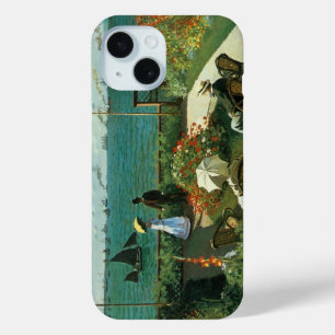 Terras aan de zijkant van Claude Monet iPhone 15 Case