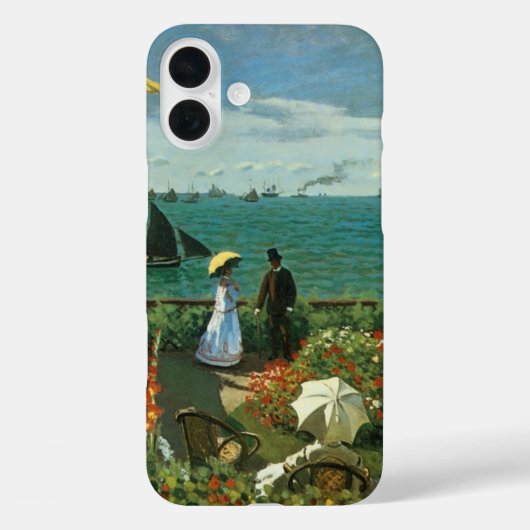 Terras aan de zijkant van Claude Monet Case-Mate iPhone Case (Achterkant)